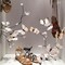 DIY 3D Unique Butterfly Hanging Garland Decor (White Brown)